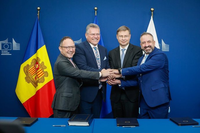 Andorre signe l'accord d'association avec l'UE et ouvre la phase de ratification