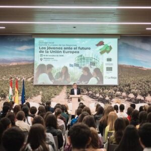 Le gouvernement de La Rioja et le Comité européen des régions réunissent 250 jeunes pour débattre de l'avenir de l'UE