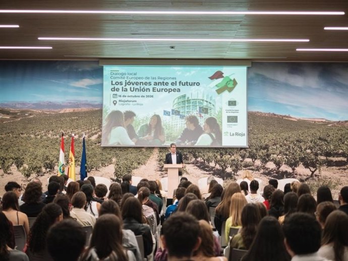Le gouvernement de La Rioja et le Comité européen des régions réunissent 250 jeunes pour débattre de l'avenir de l'UE