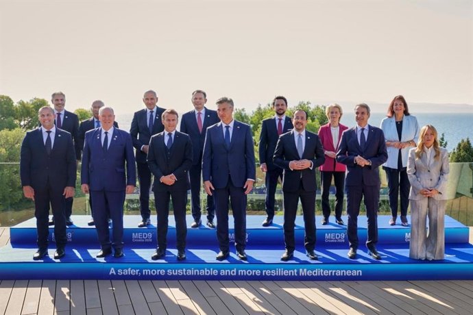 Les dirigeants méditerranéens, dont Meloni, défendent « une réponse basée sur la solidarité » face à des crises comme celle de Ceuta