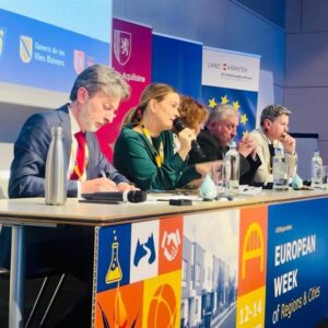 Prohens demande que les prochains budgets européens financent les infrastructures pour faire face aux sécheresses et aux inondations